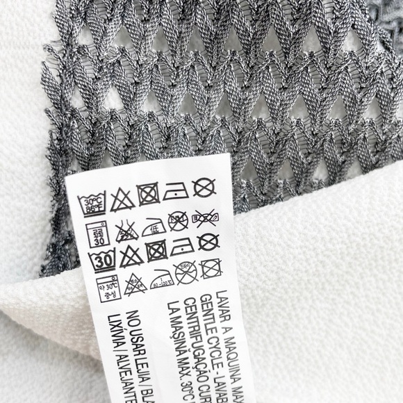 Zara WB Collection Gray Layered Textured Tank Top Size Small - Picture 11 of 13